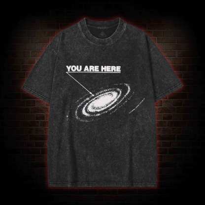 You Are Here Washed T-shirt