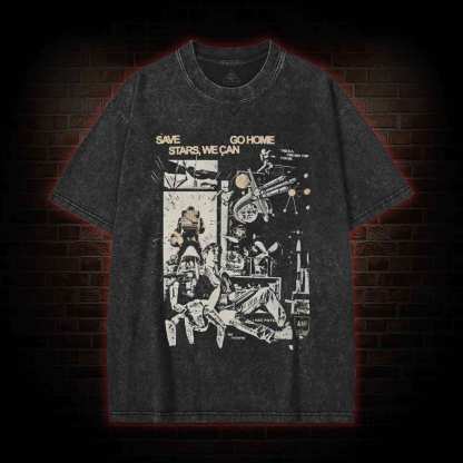 Save Stars Washed T-shirt