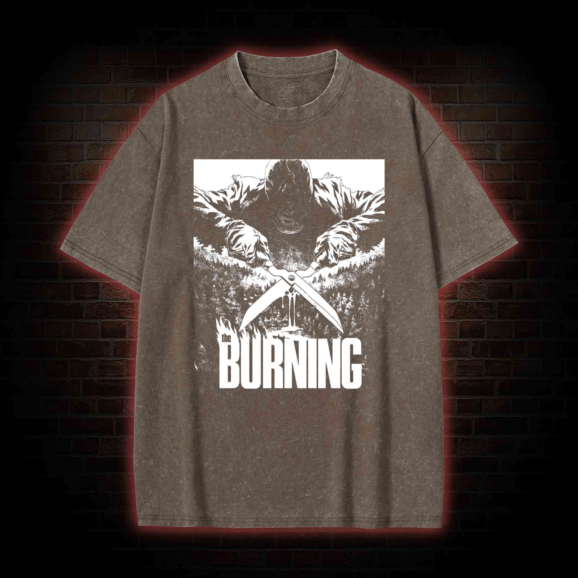 The Burning Washed T-shirt