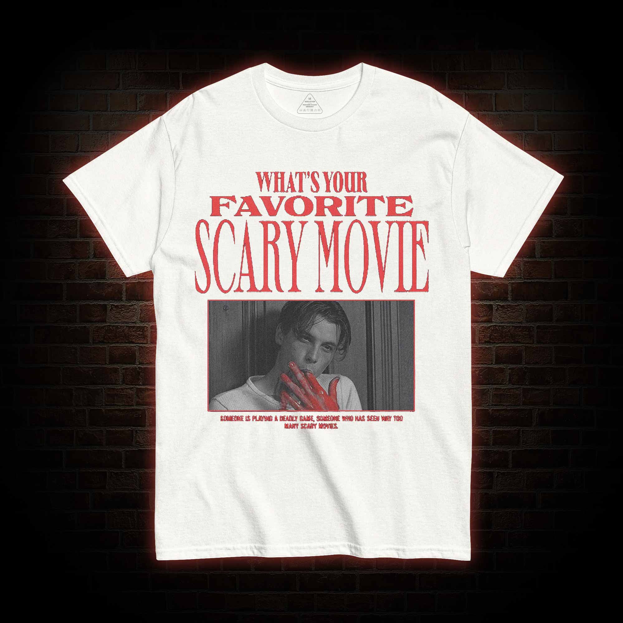What's Your Favorite Scary Movie T-shirt