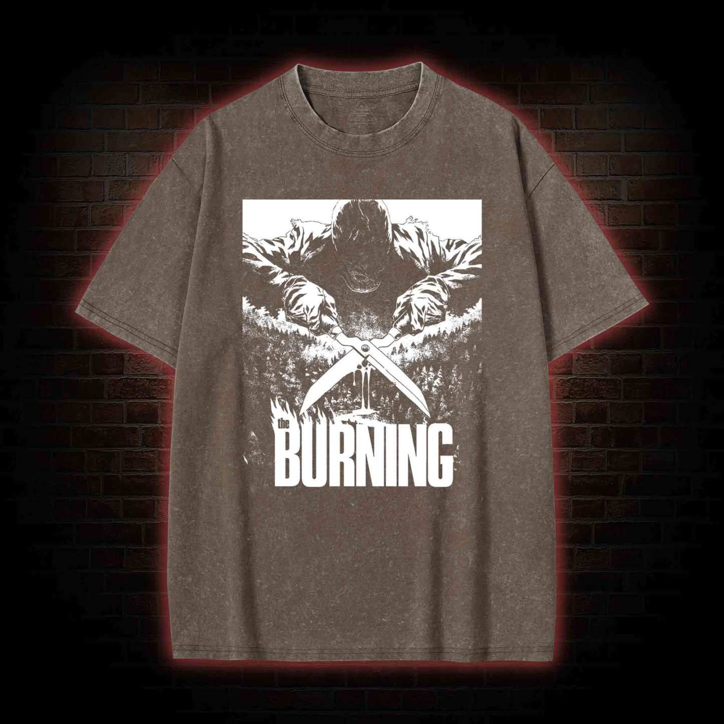 The Burning Washed T-shirt