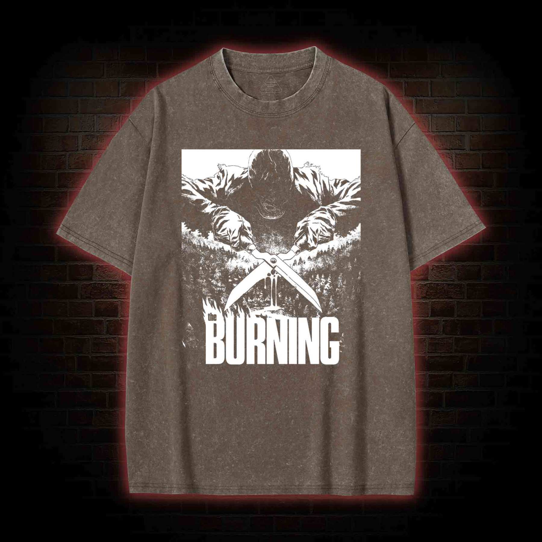 The Burning Washed T-shirt