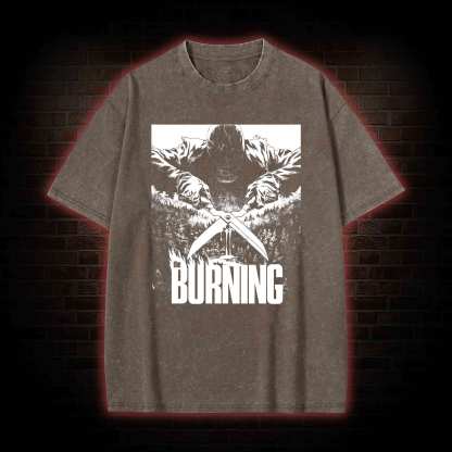The Burning Washed T-shirt