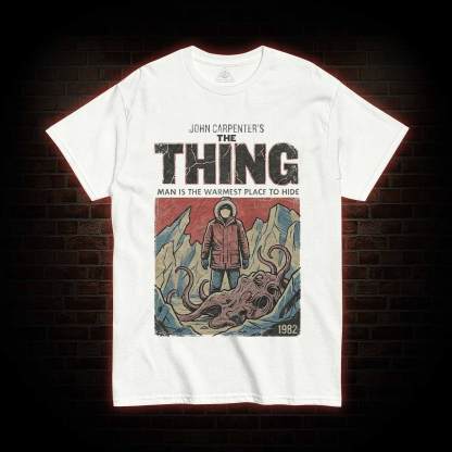 Man is the Warmest Place to Hide T-shirt