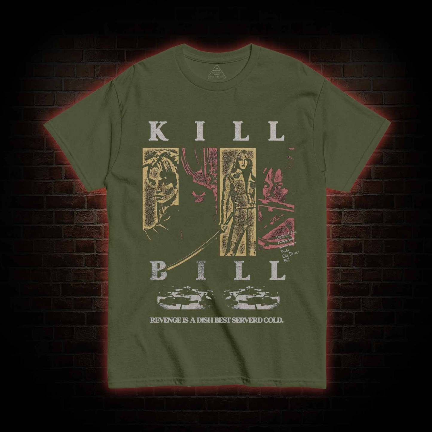 Revenge is a Dish Best Serverd Cold T-shirt