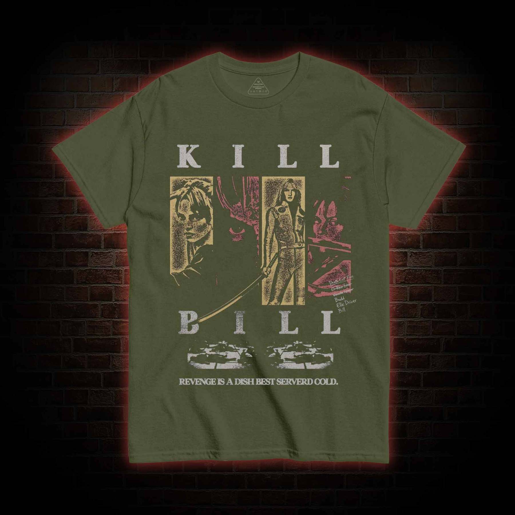 Revenge is a Dish Best Serverd Cold T-shirt