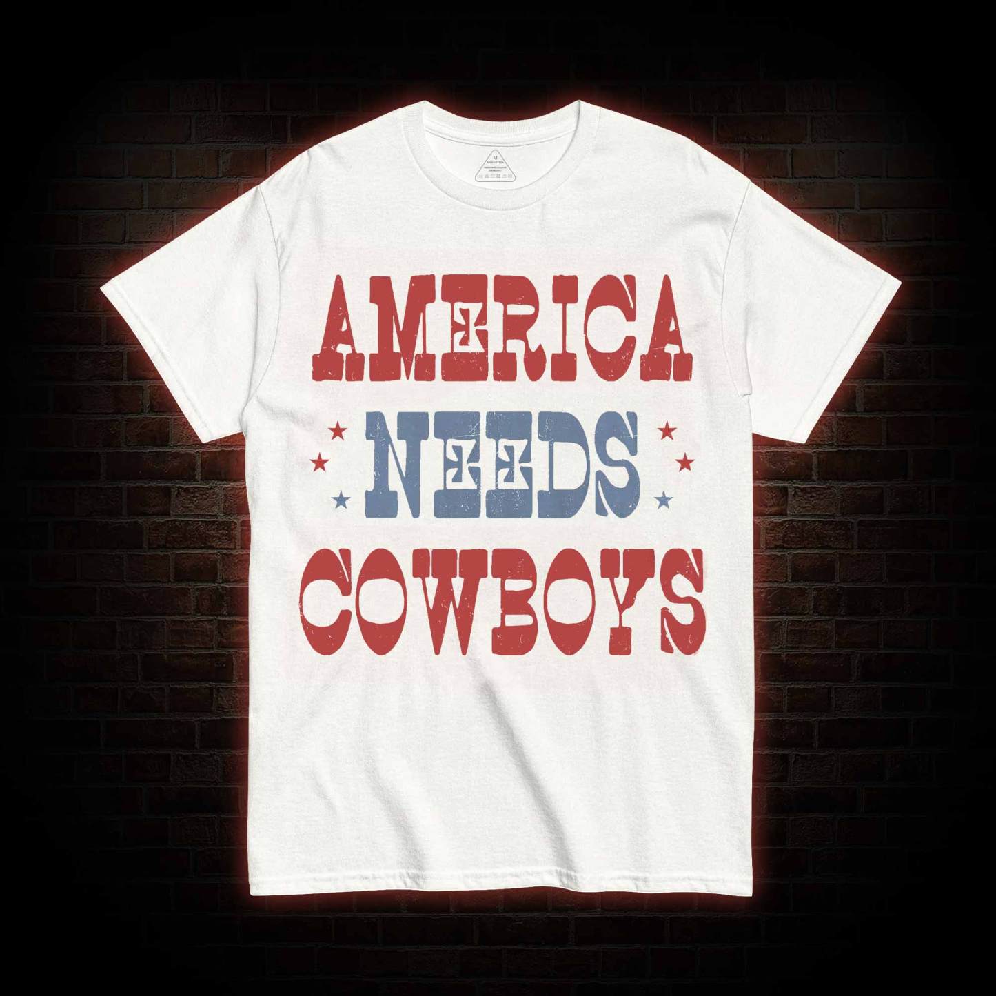 America Needs Cowboys T-shirt