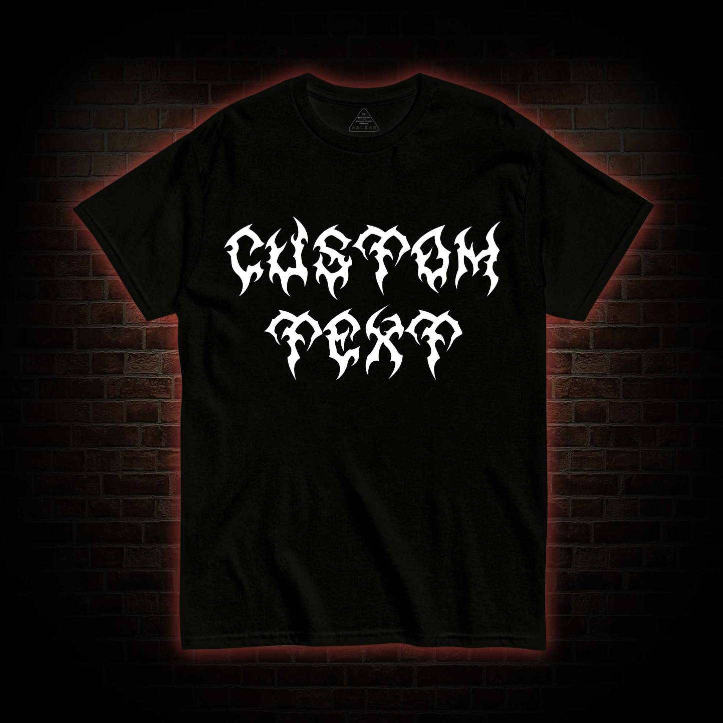 Personalized Style Custom Text T-shirt