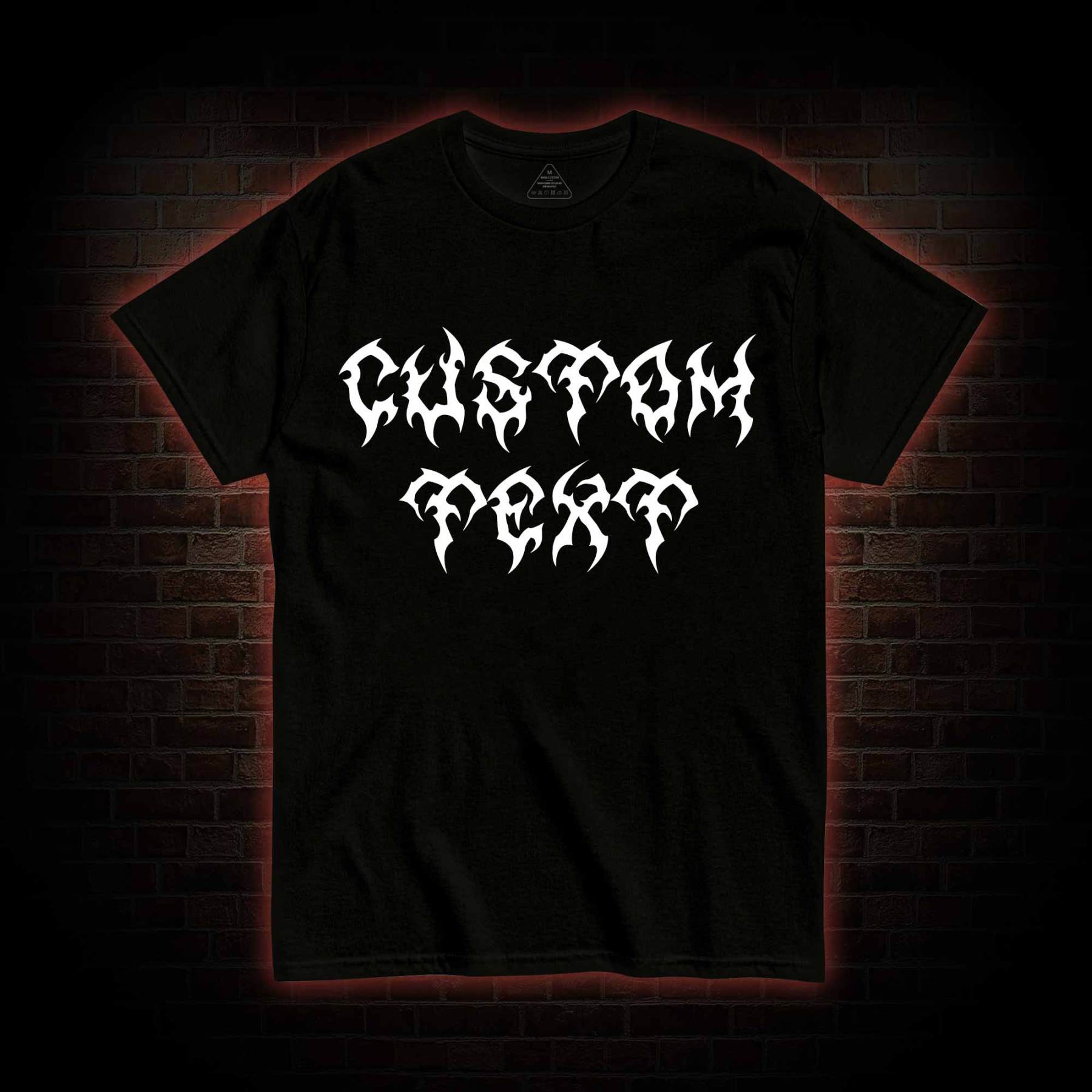 Personalized Style Custom Text T-shirt
