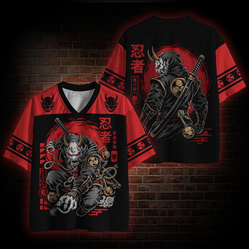 Japanese Ninja Mesh Jersey