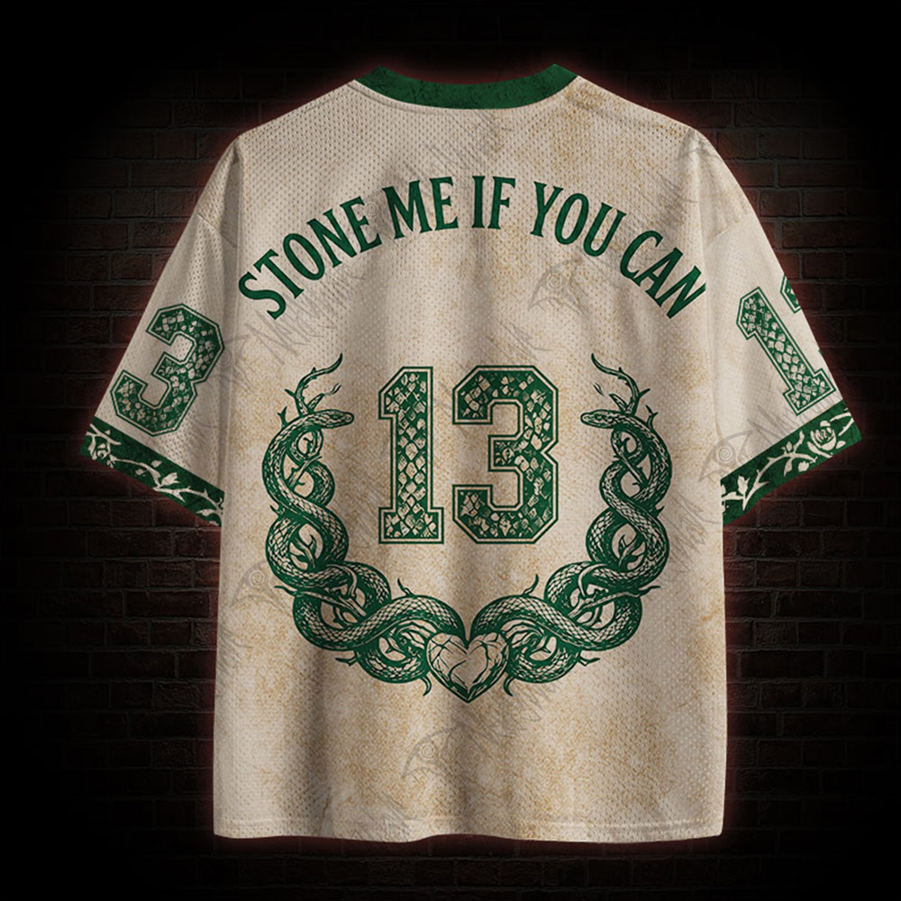 Stone Me If You Can Mesh Jersey