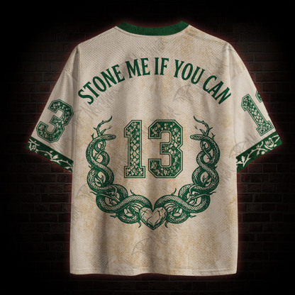 Stone Me If You Can Mesh Jersey
