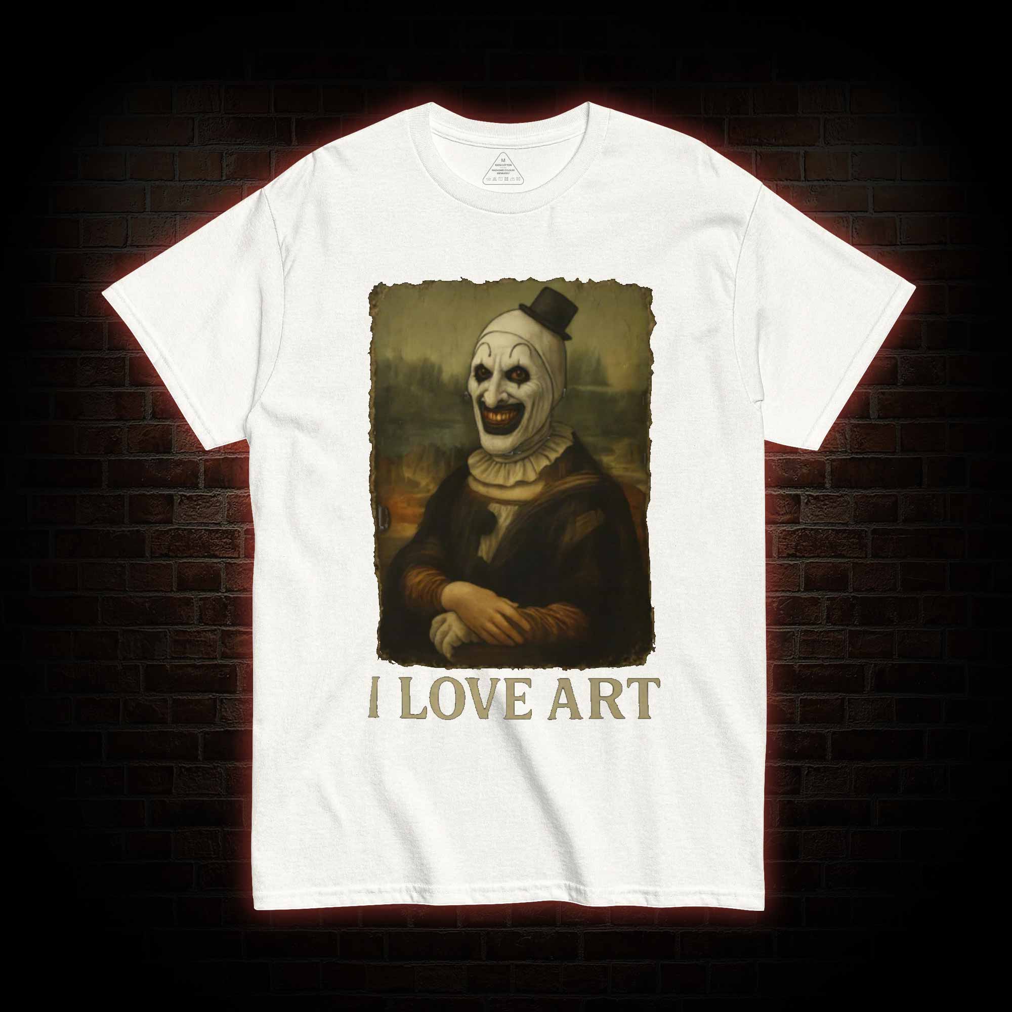 I Love Art T-shirt