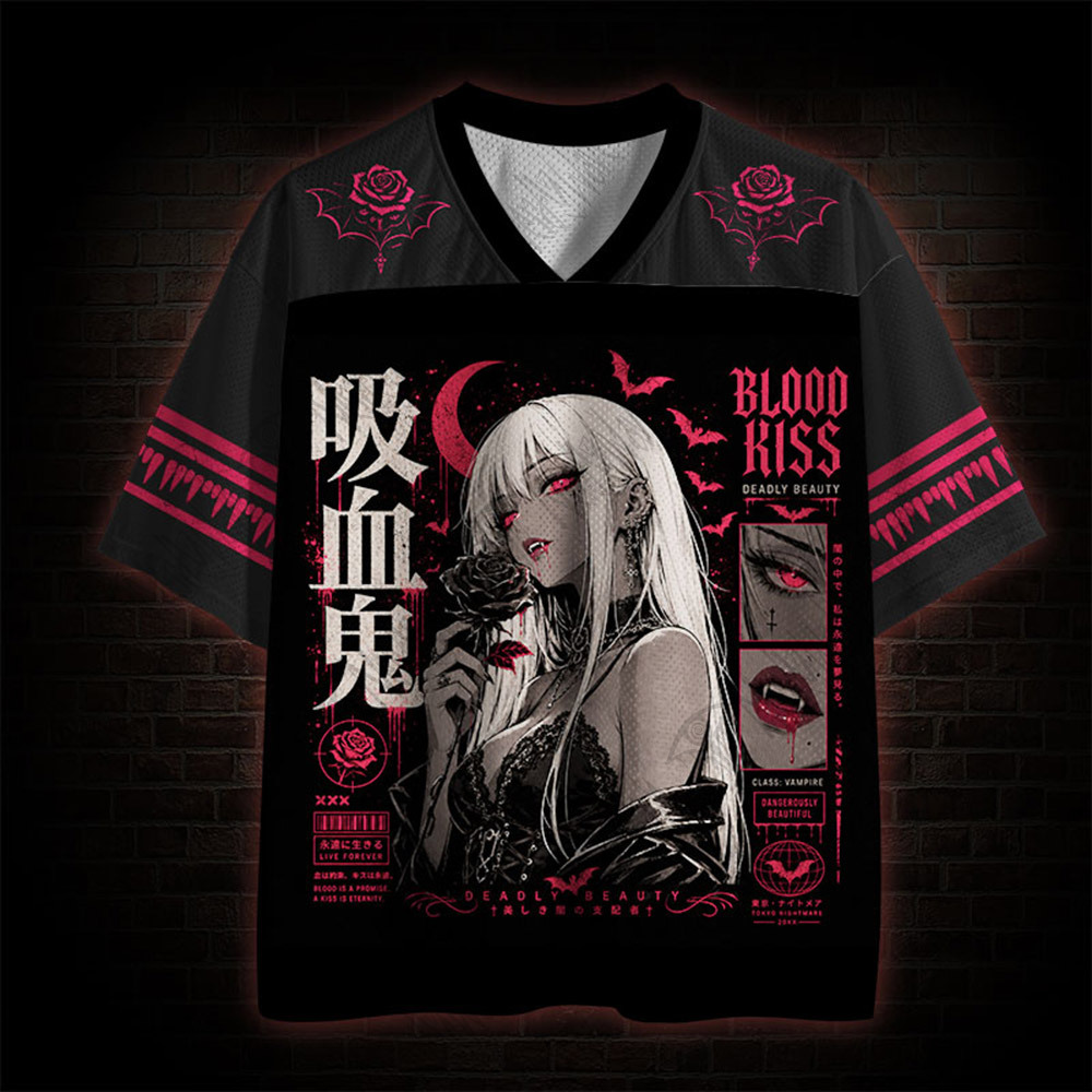 Blood Kiss Mesh Jersey