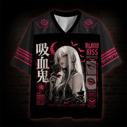 Blood Kiss Mesh Jersey