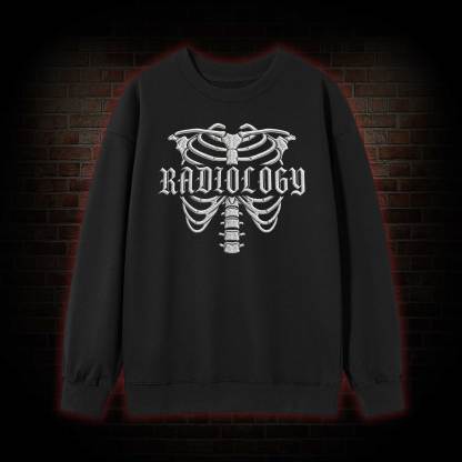 Radiology Embroidered Sweatshirt