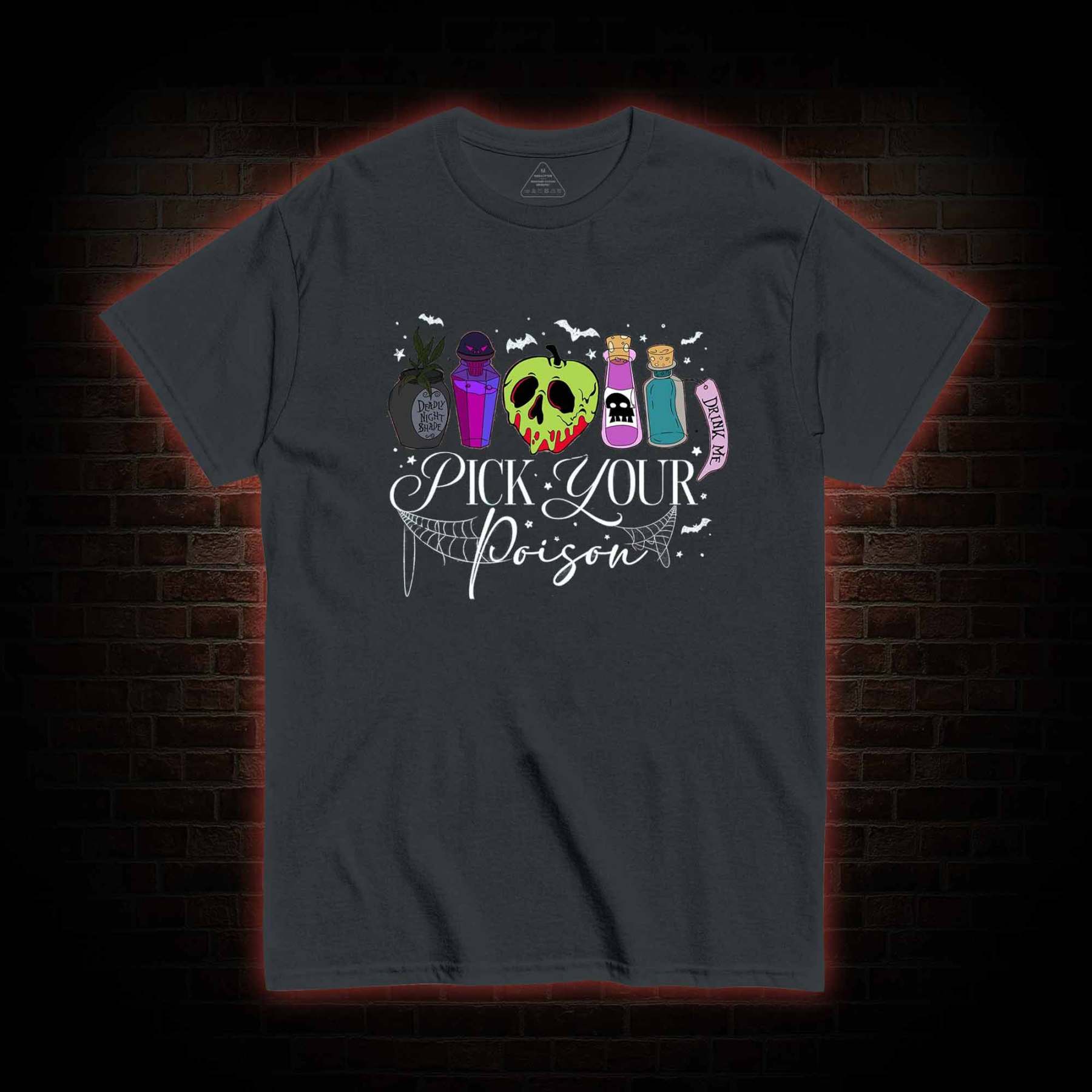 Pick Your Poison Halloween T-shirt