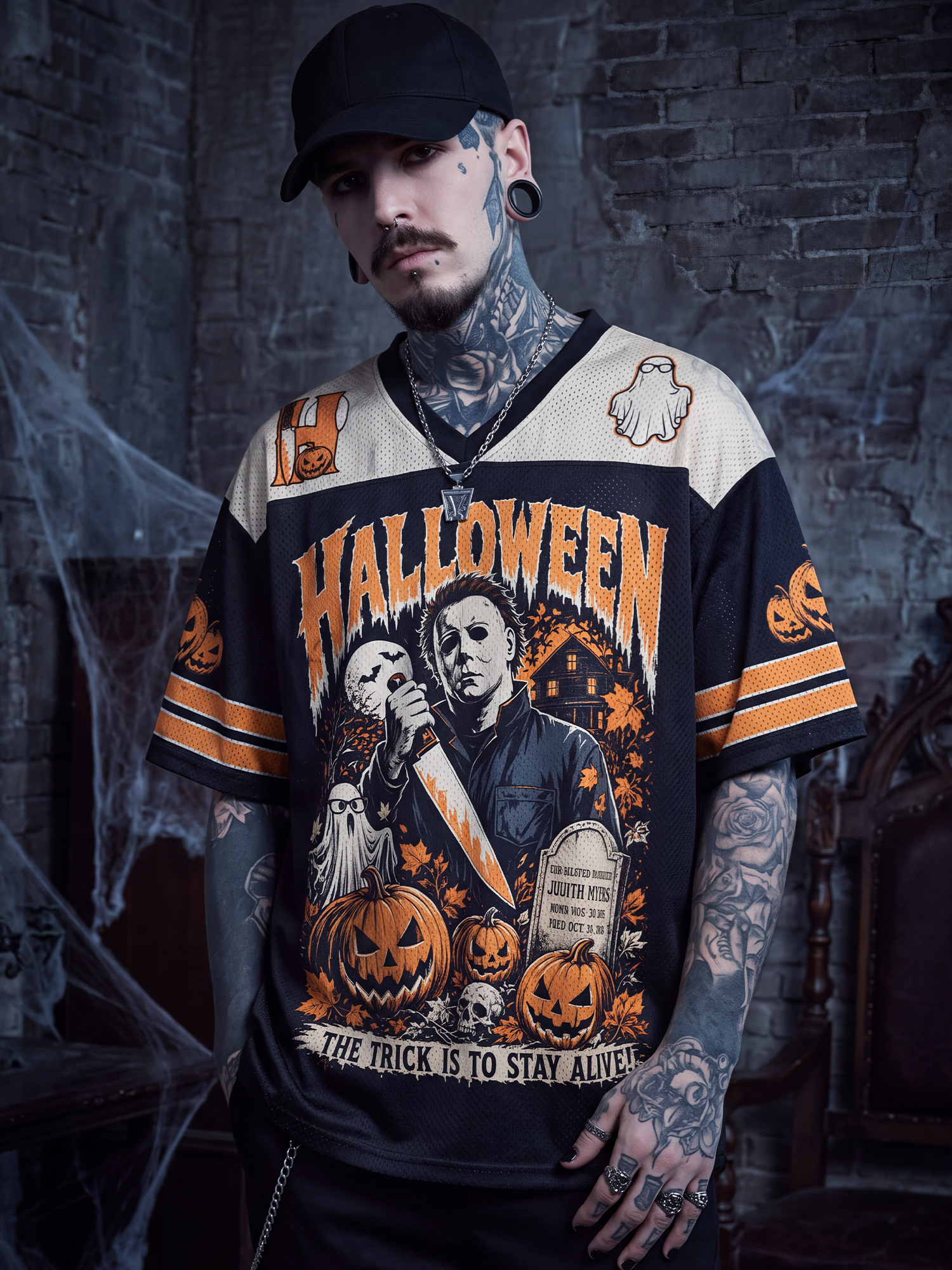 The Trick is to Stay Alive Mesh Jersey