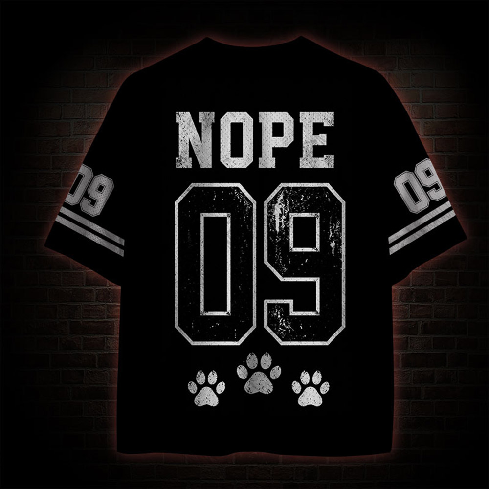Nope Not Today Mesh Jersey