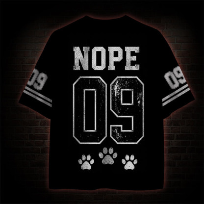 Nope Not Today Mesh Jersey