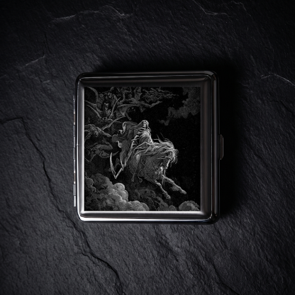 Death on the Pale Horse Compressed Cigarette Box