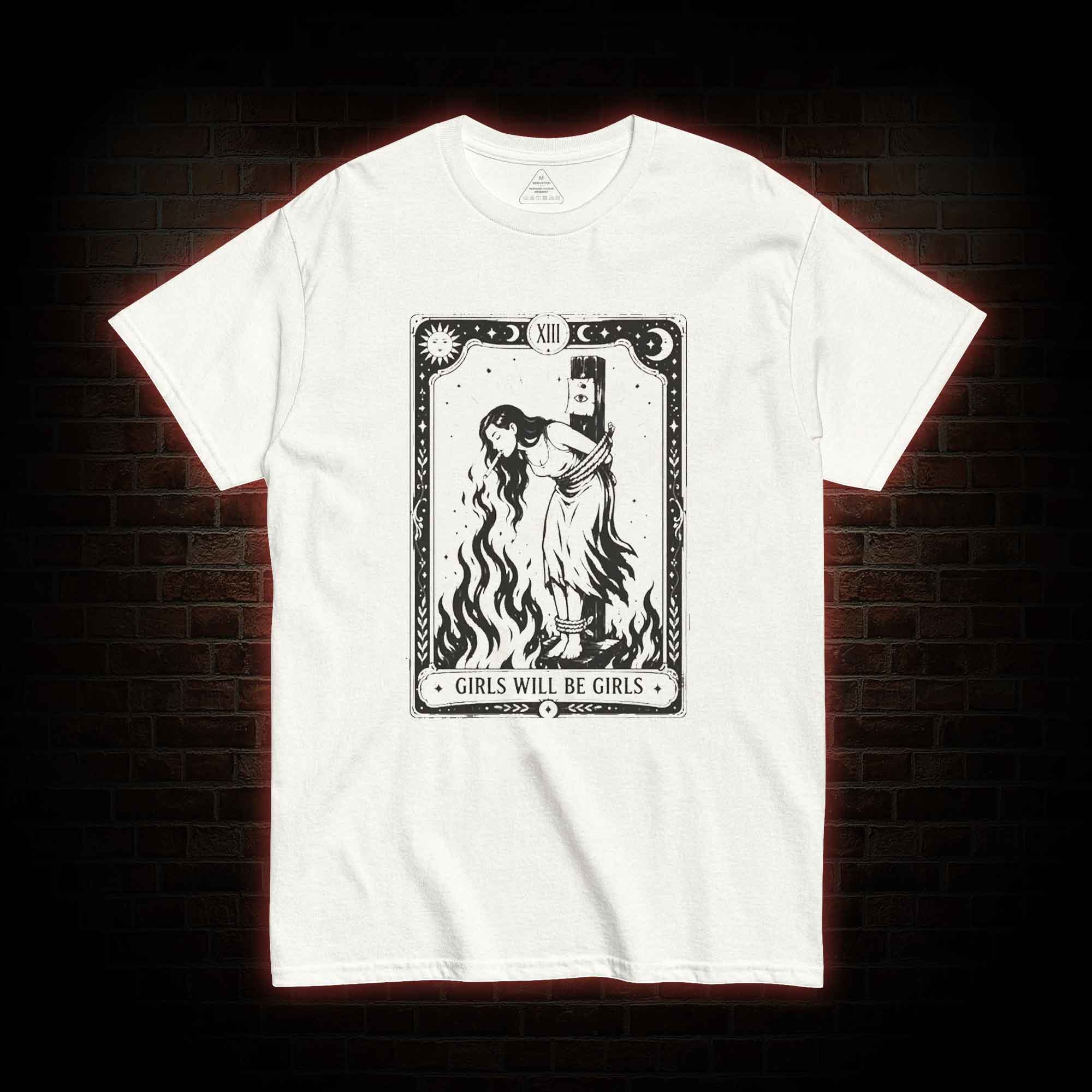 Girls Will be Girls Tarot T-shirt