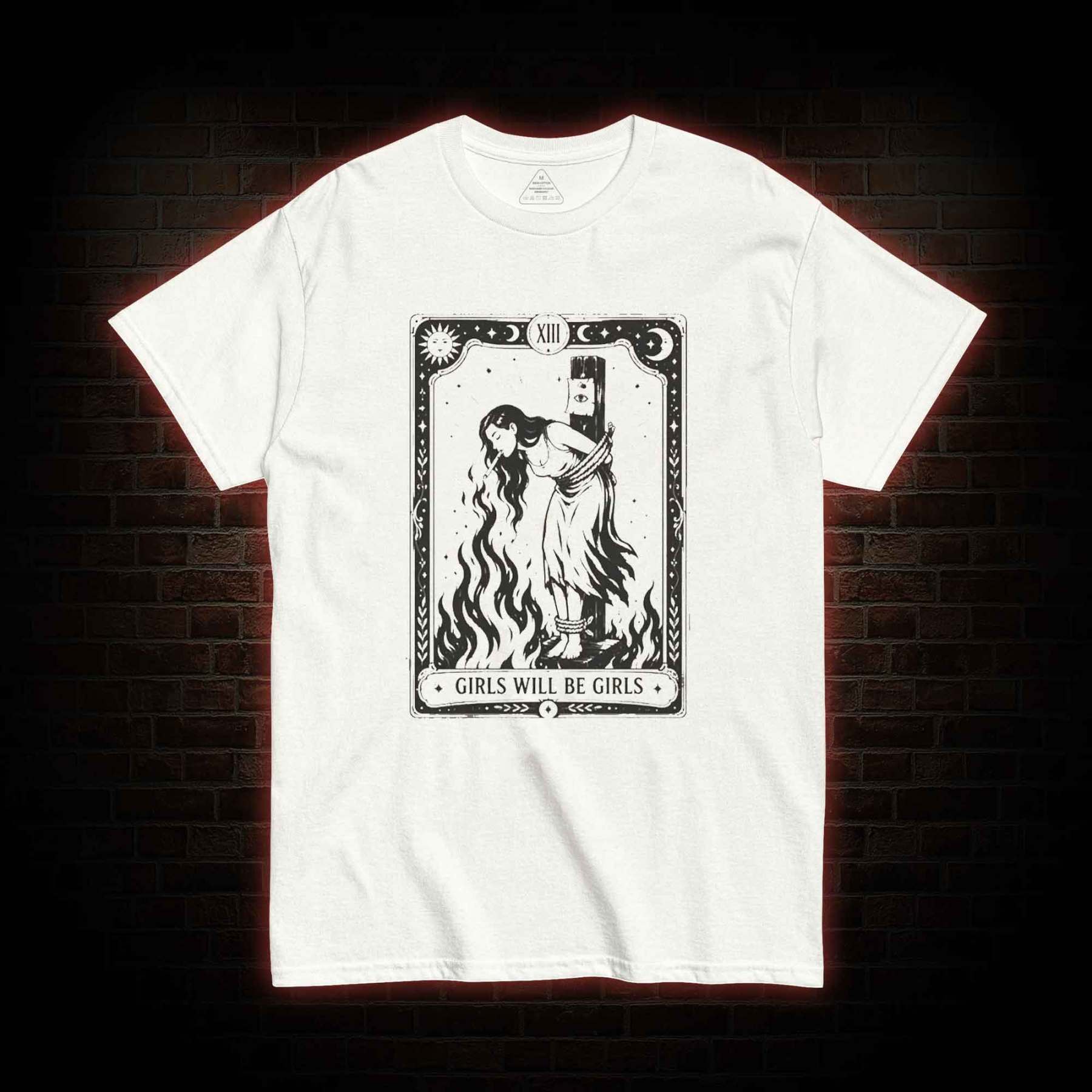 Girls Will be Girls Tarot T-shirt