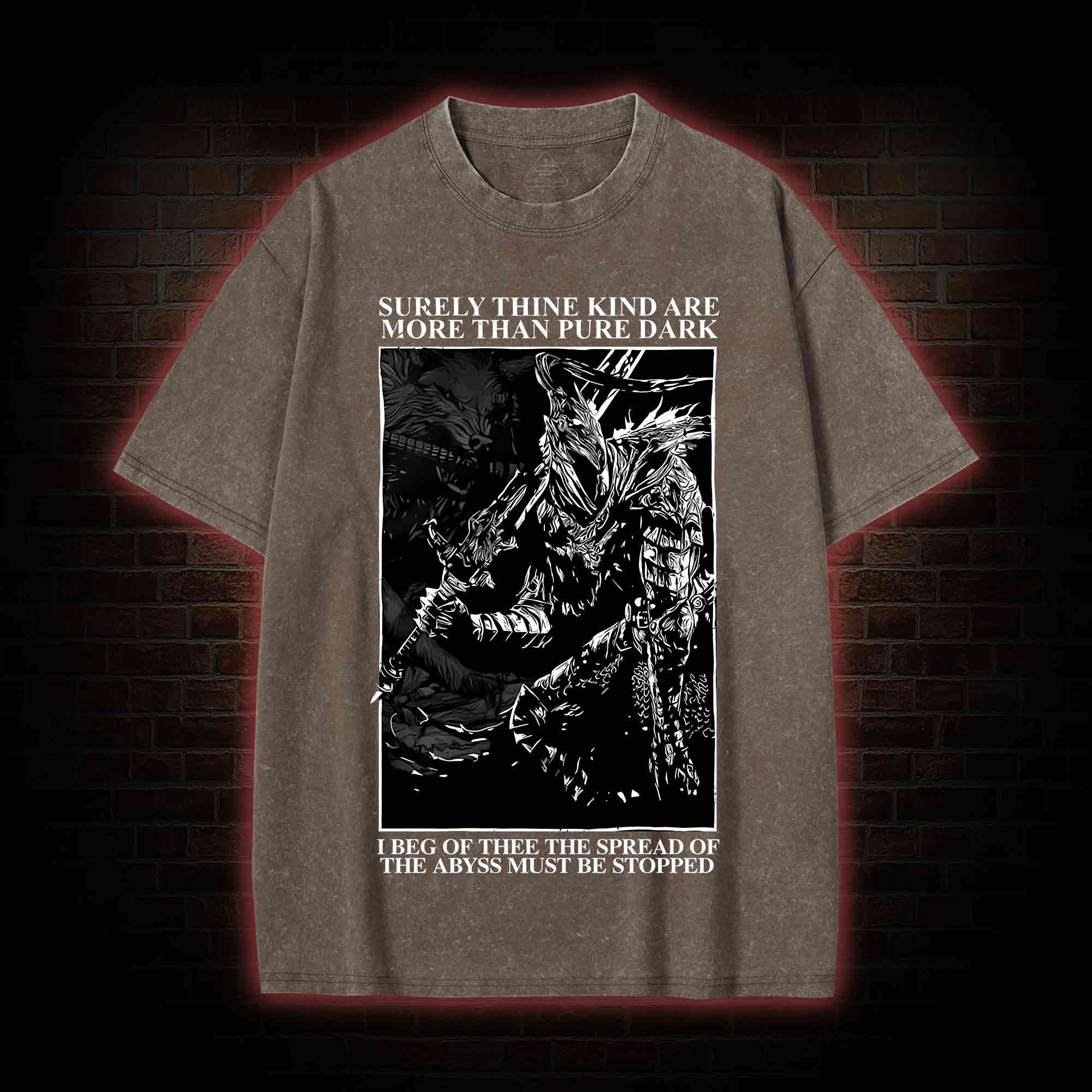Artorias the Abysswalker Washed T-shirt