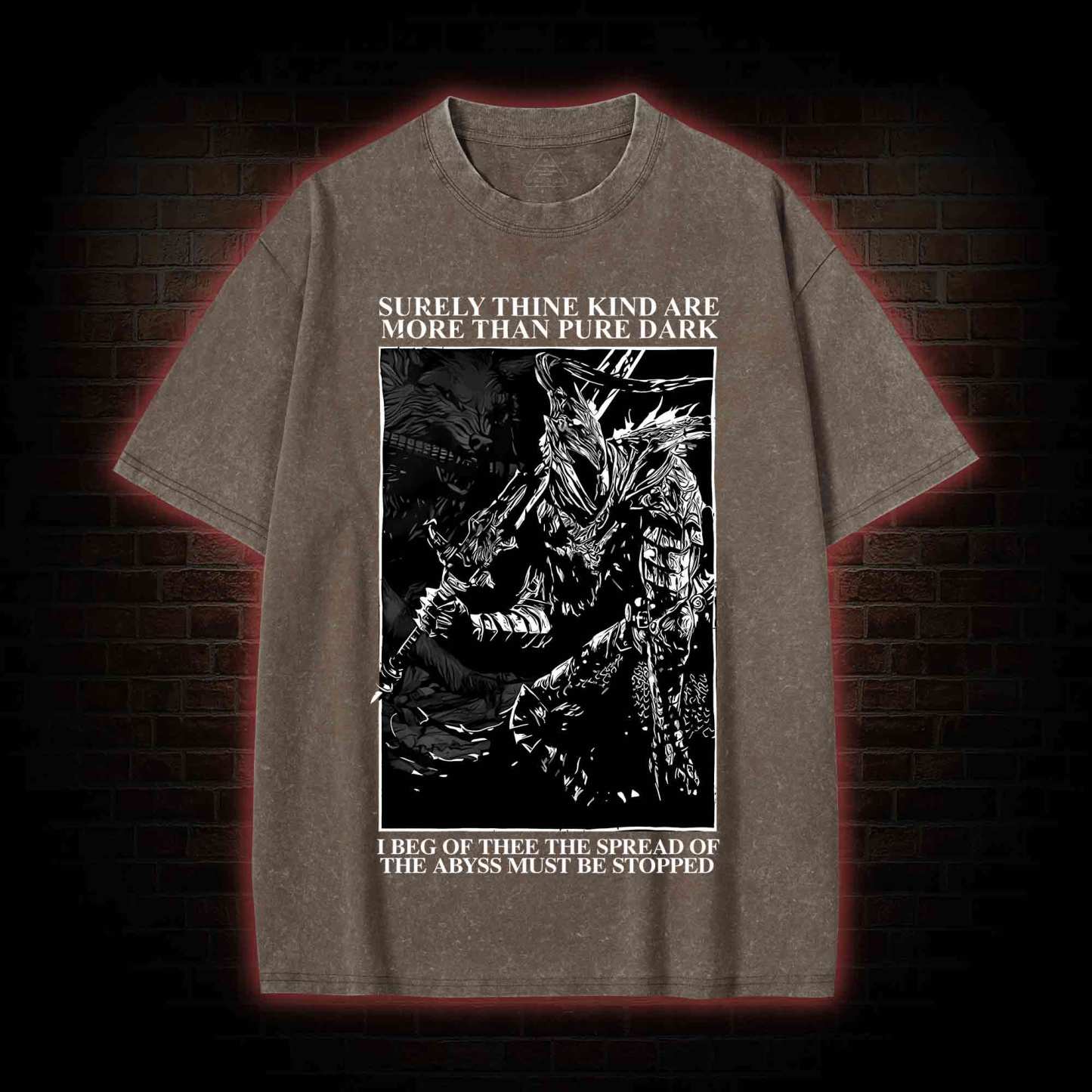 Artorias the Abysswalker Washed T-shirt
