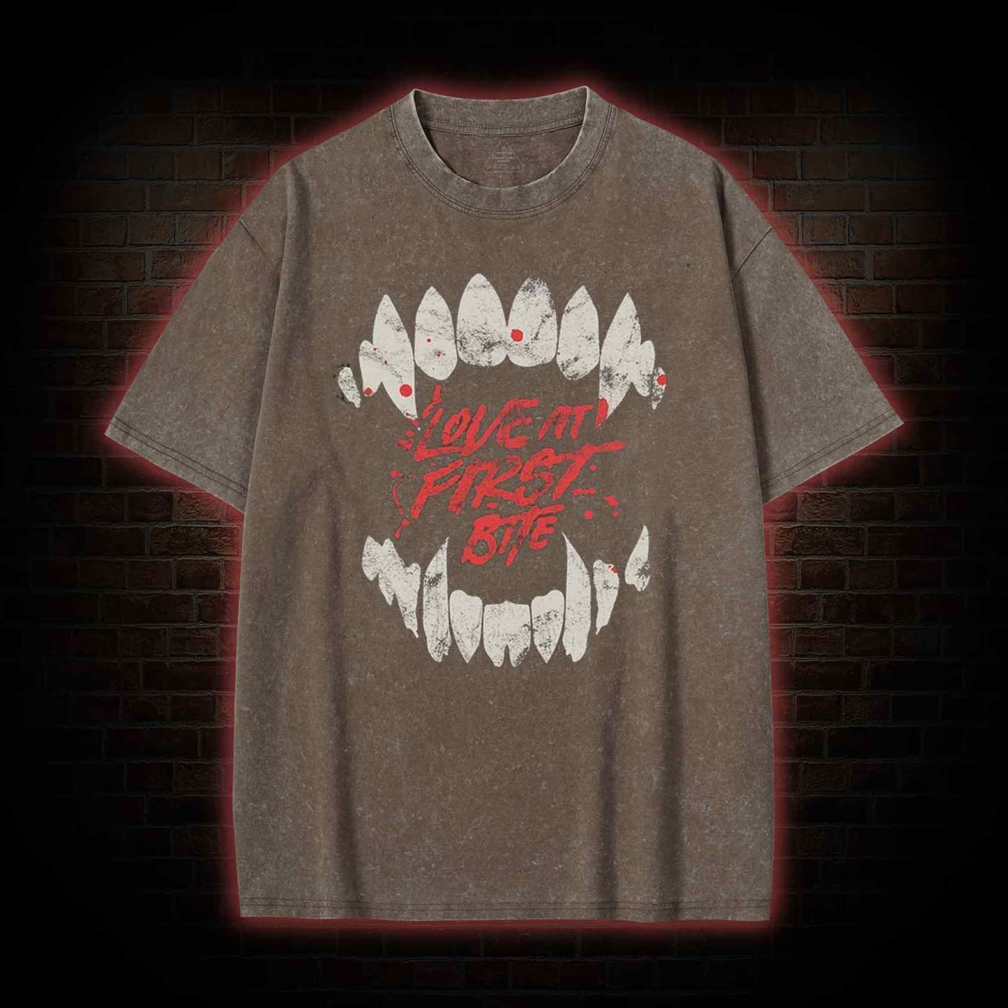 Love at First Bite Washed T-shirt