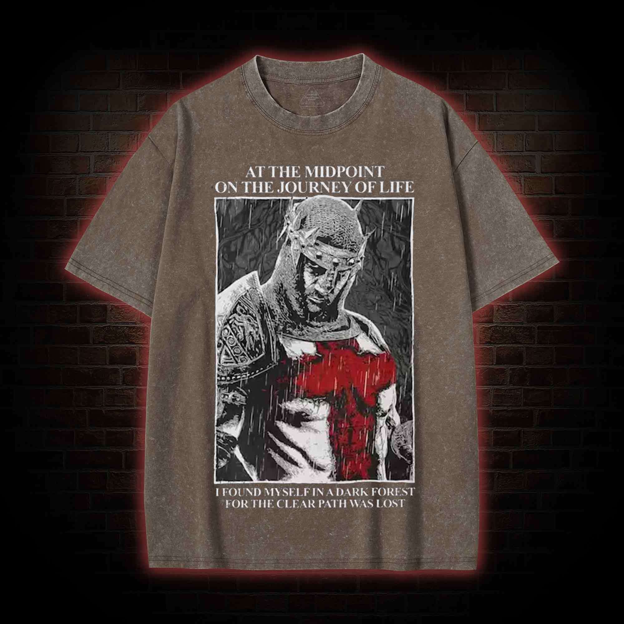 The Clear Path Was Lost Washed T-shirt