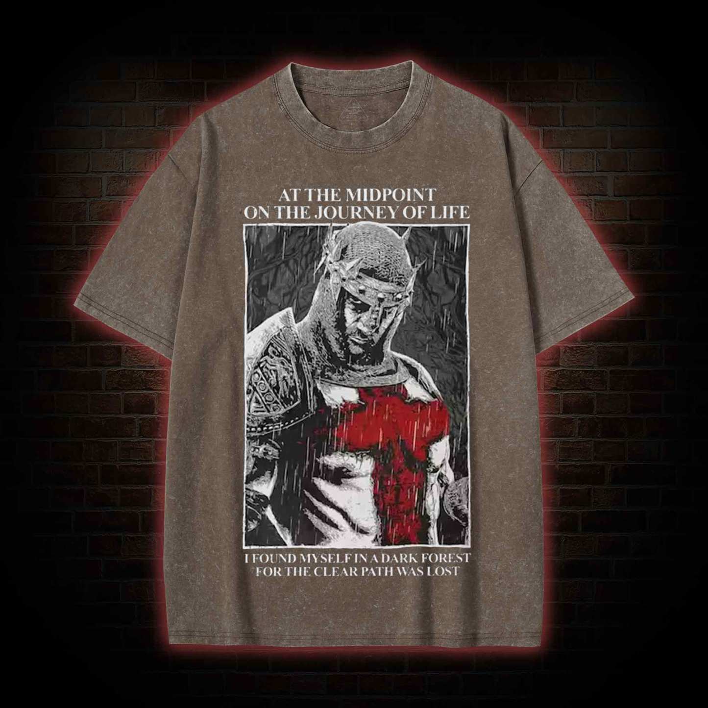 The Clear Path Was Lost Washed T-shirt