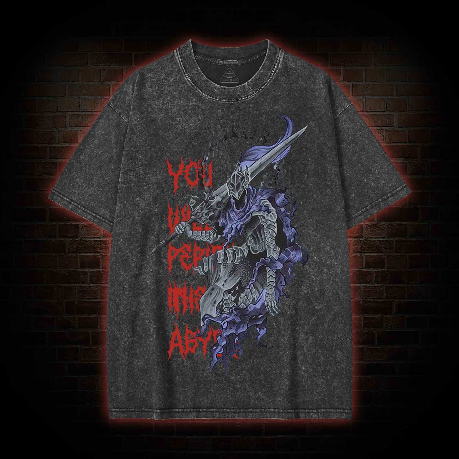 Artorias The Abysswalker Washed T-shirt