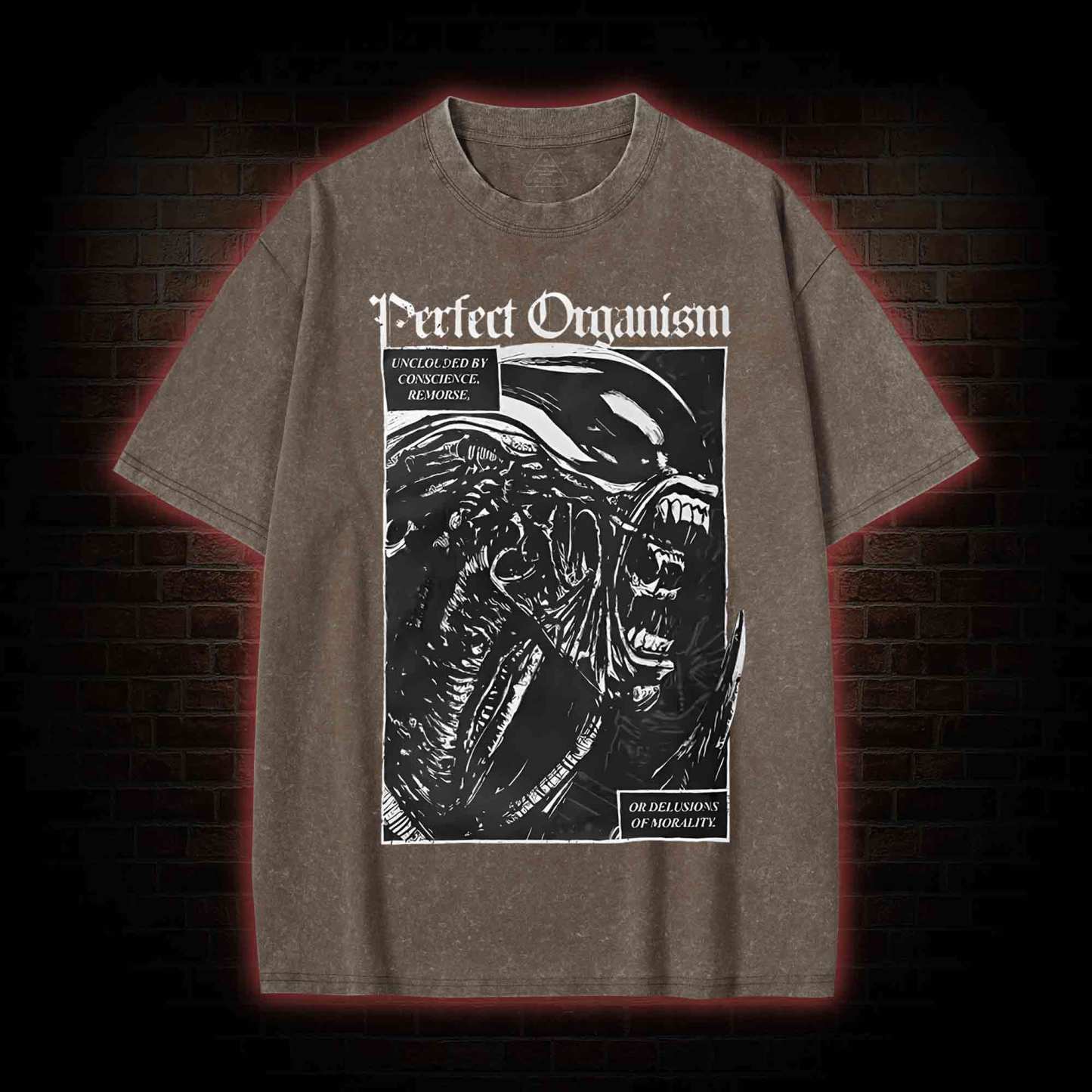 Alien Perfect Organism Washed T-shirt