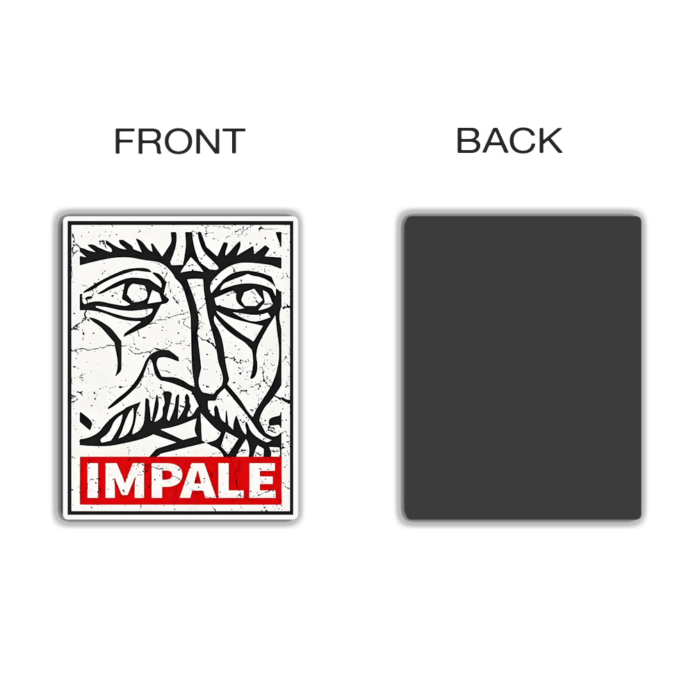 Impale Refrigerator Magnet