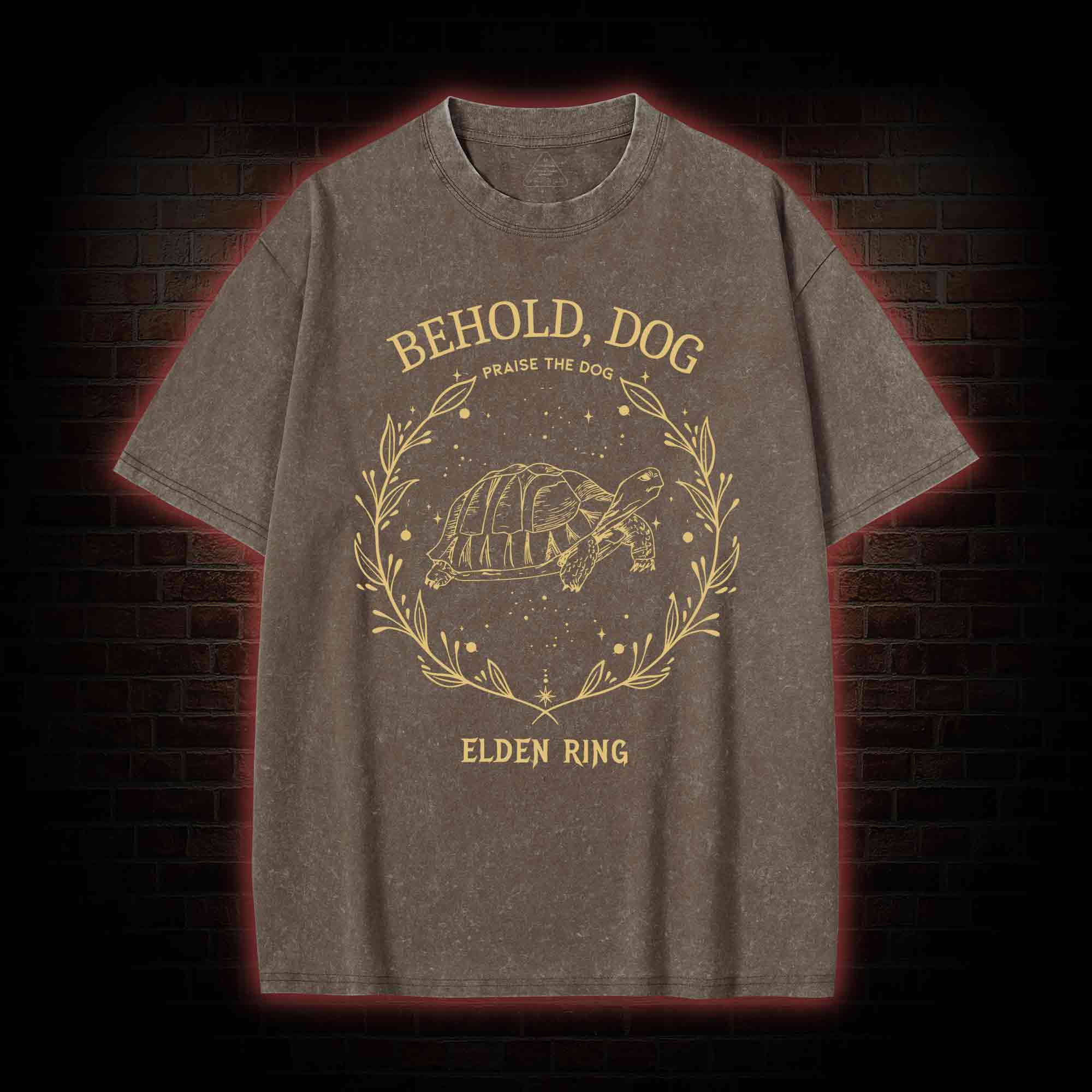 Behold Dog Washed T-shirt