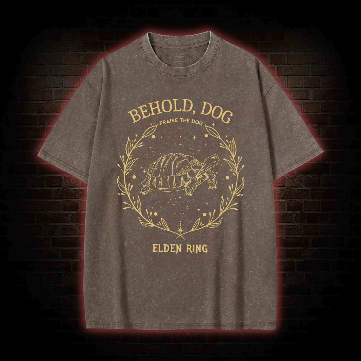 Behold Dog Washed T-shirt