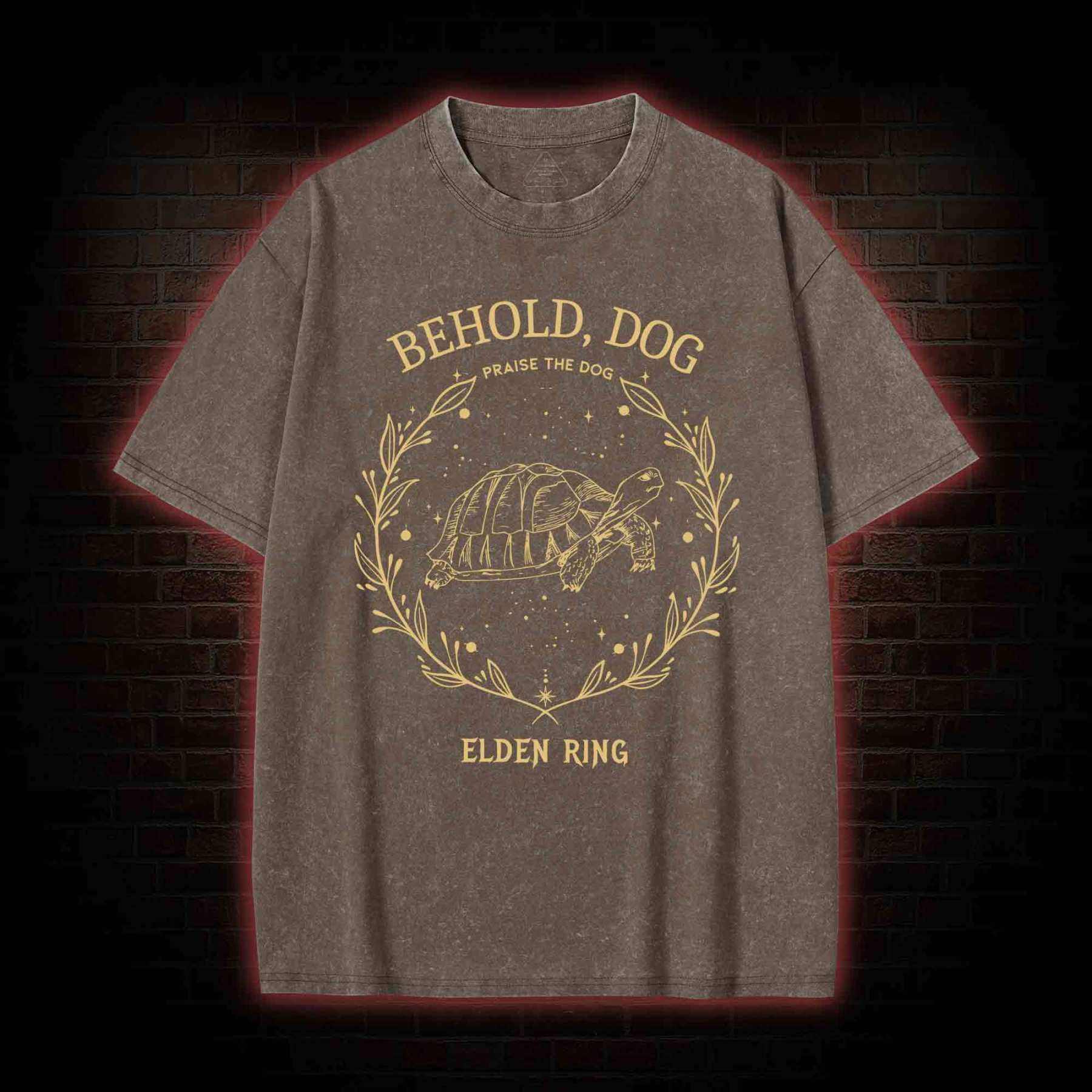 Behold Dog Washed T-shirt