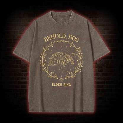 Behold Dog Washed T-shirt