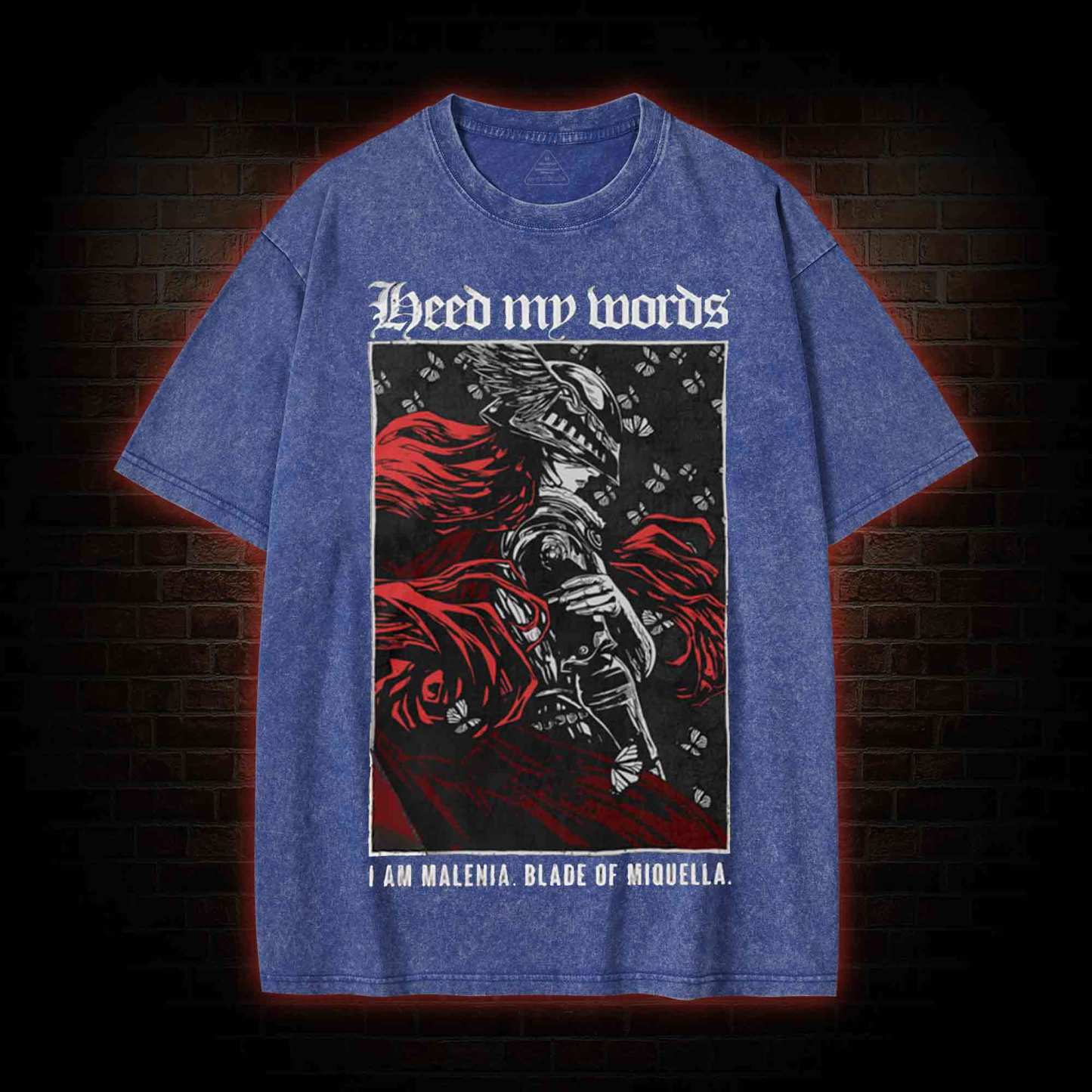 Heed My Words Struggler Washed T-shirt