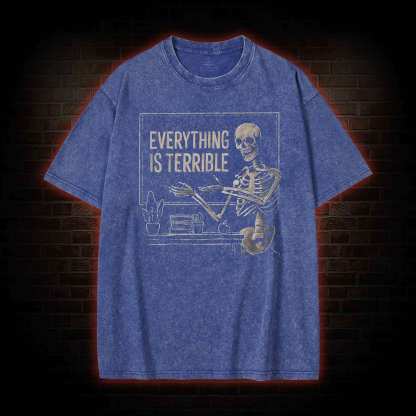 Everything Is Terrible Washed T-shirt