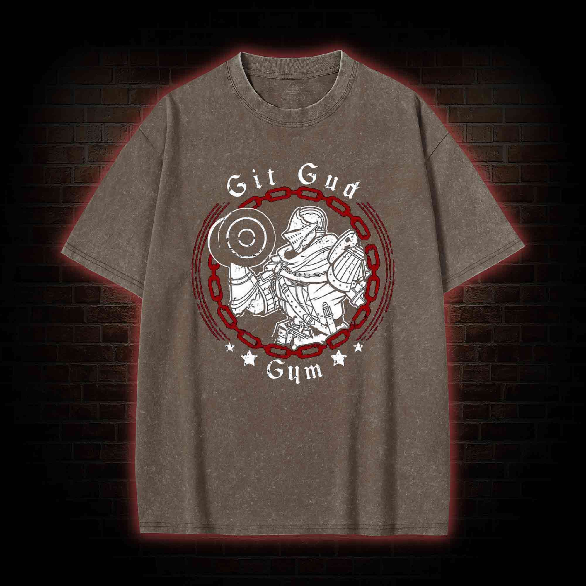 Git Gud Gym Washed T-shirt
