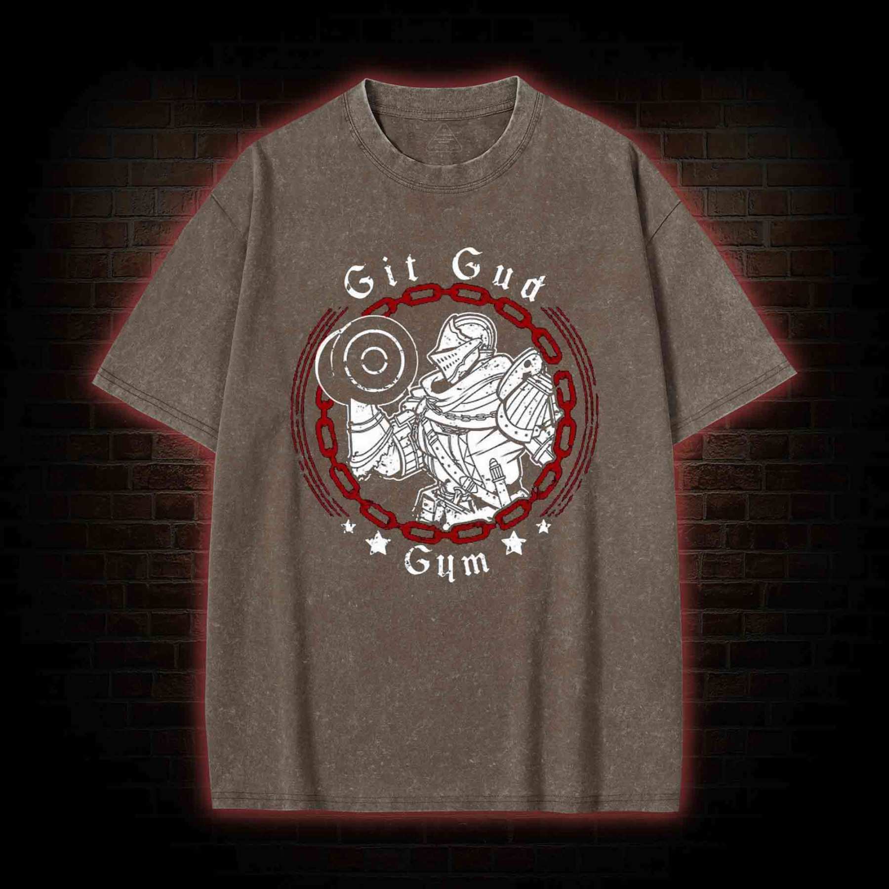 Git Gud Gym Washed T-shirt
