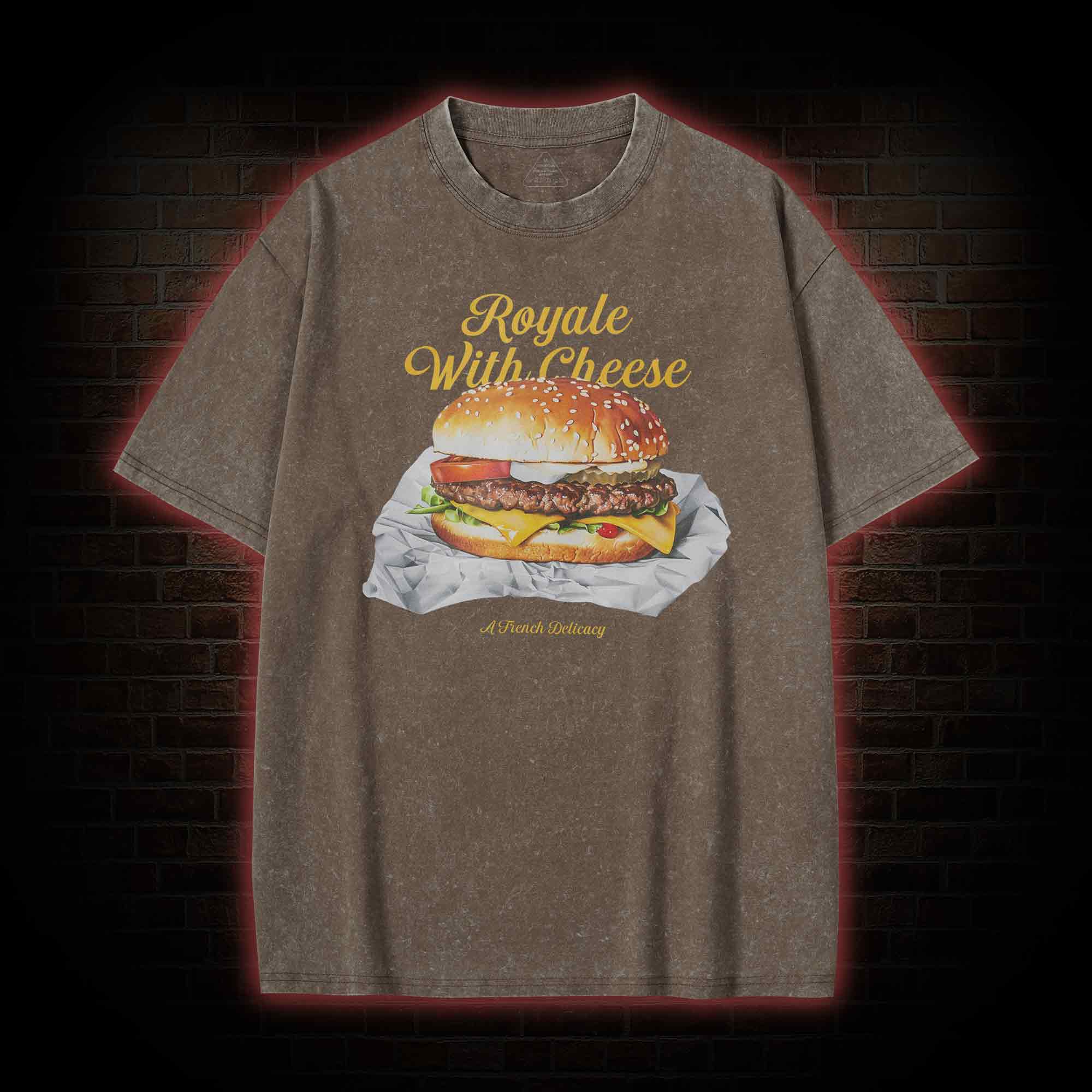 Royale With Cheese Washed T-shirt