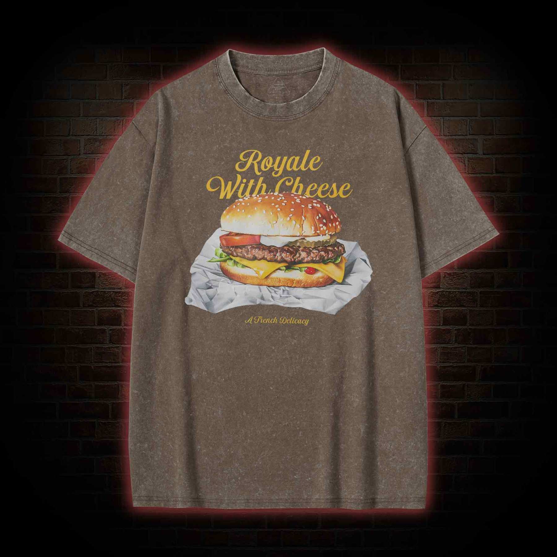 Royale With Cheese Washed T-shirt