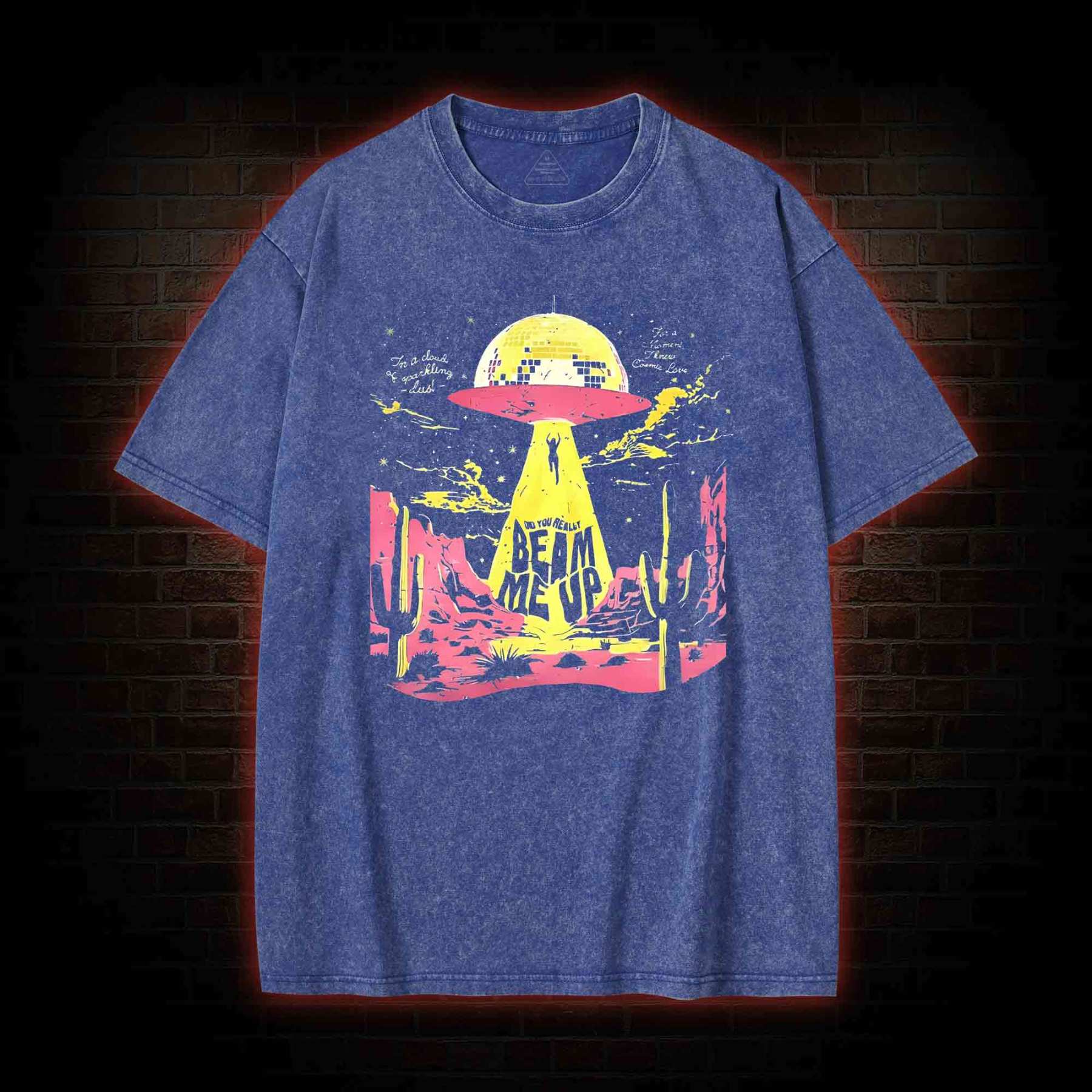 Beam Me Up Washed T-shirt
