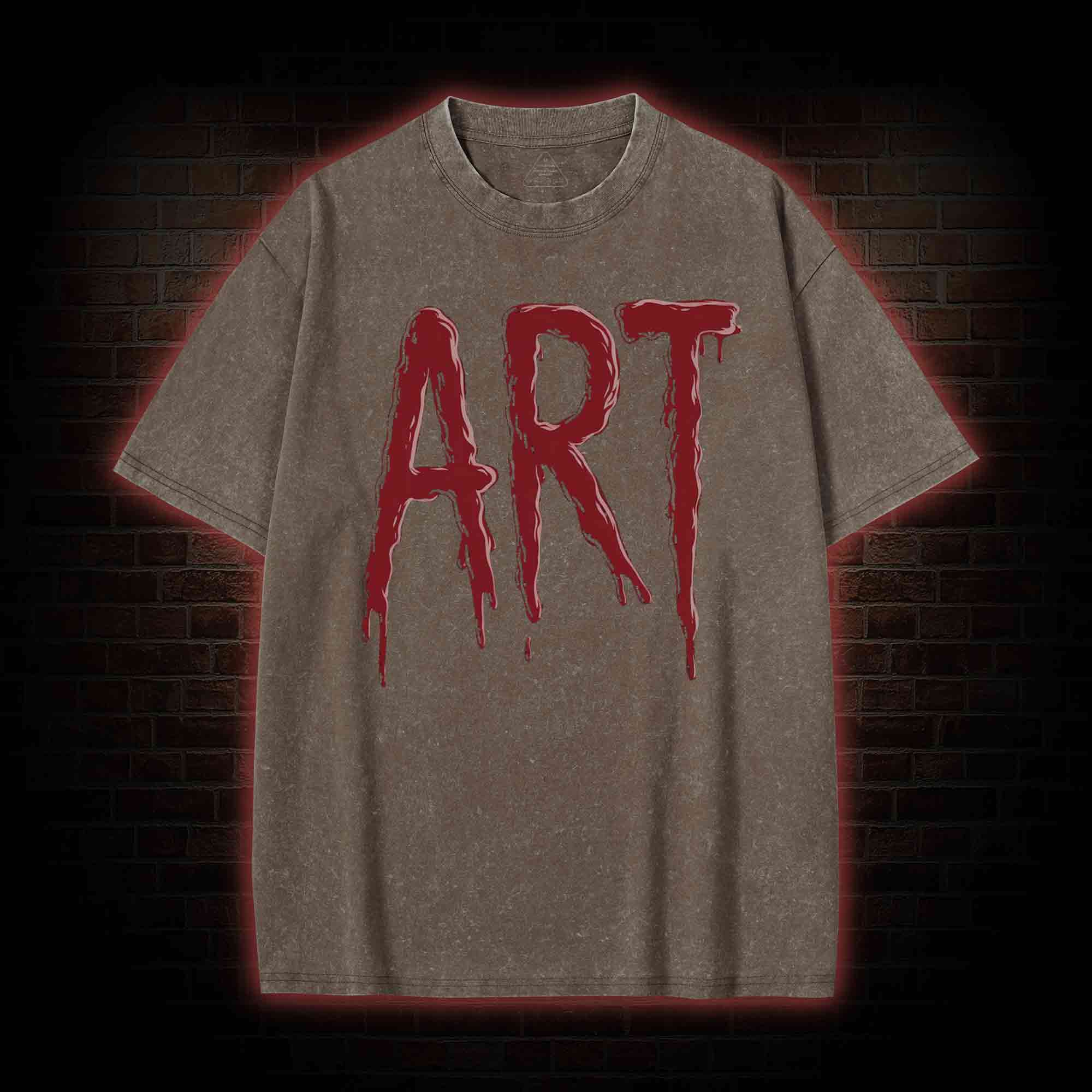 Art Washed T-shirt