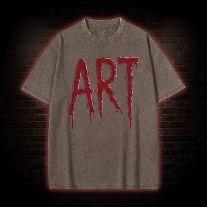 Art Washed T-shirt