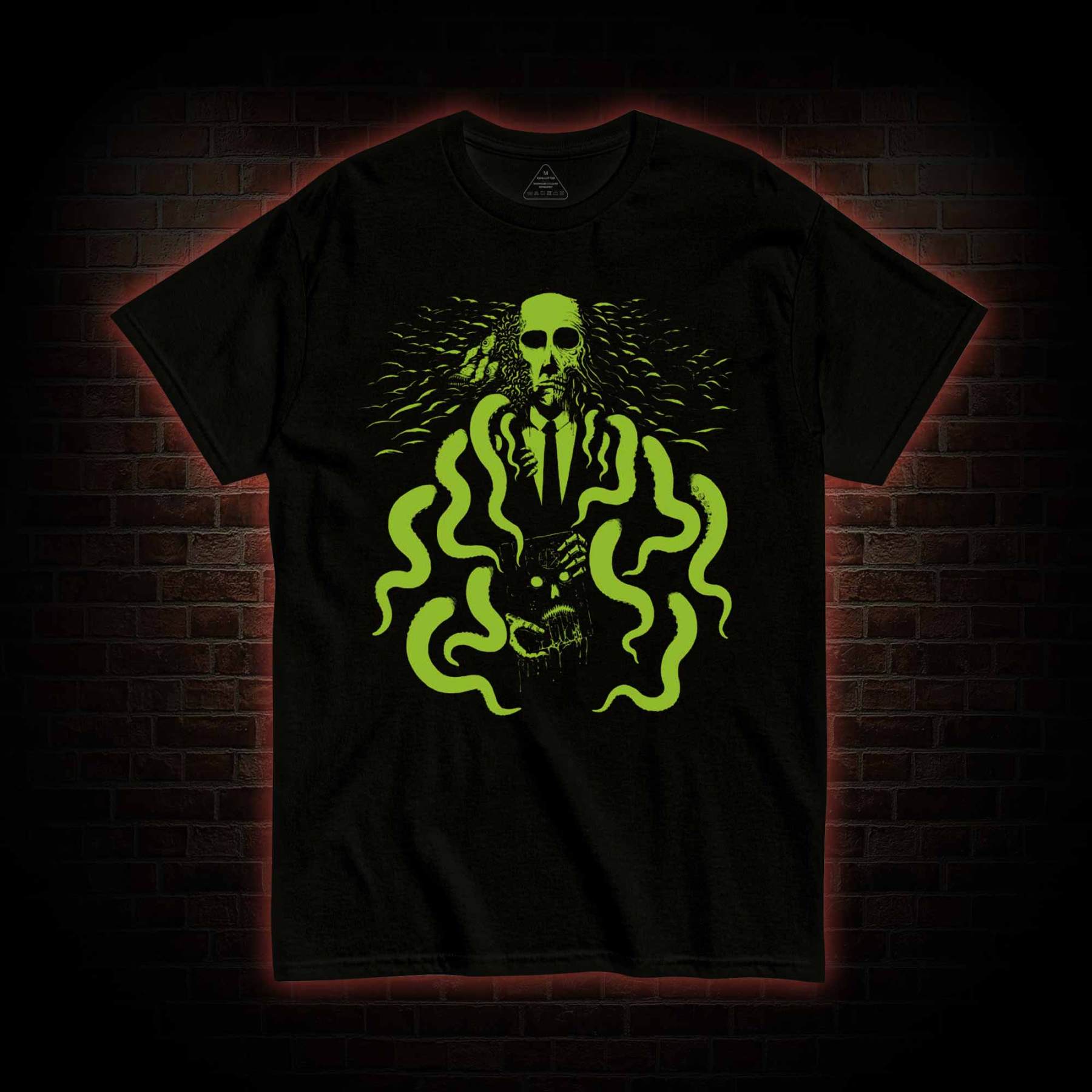 H.P. Lovecraft Cthulhu T-shirt with Dark Style