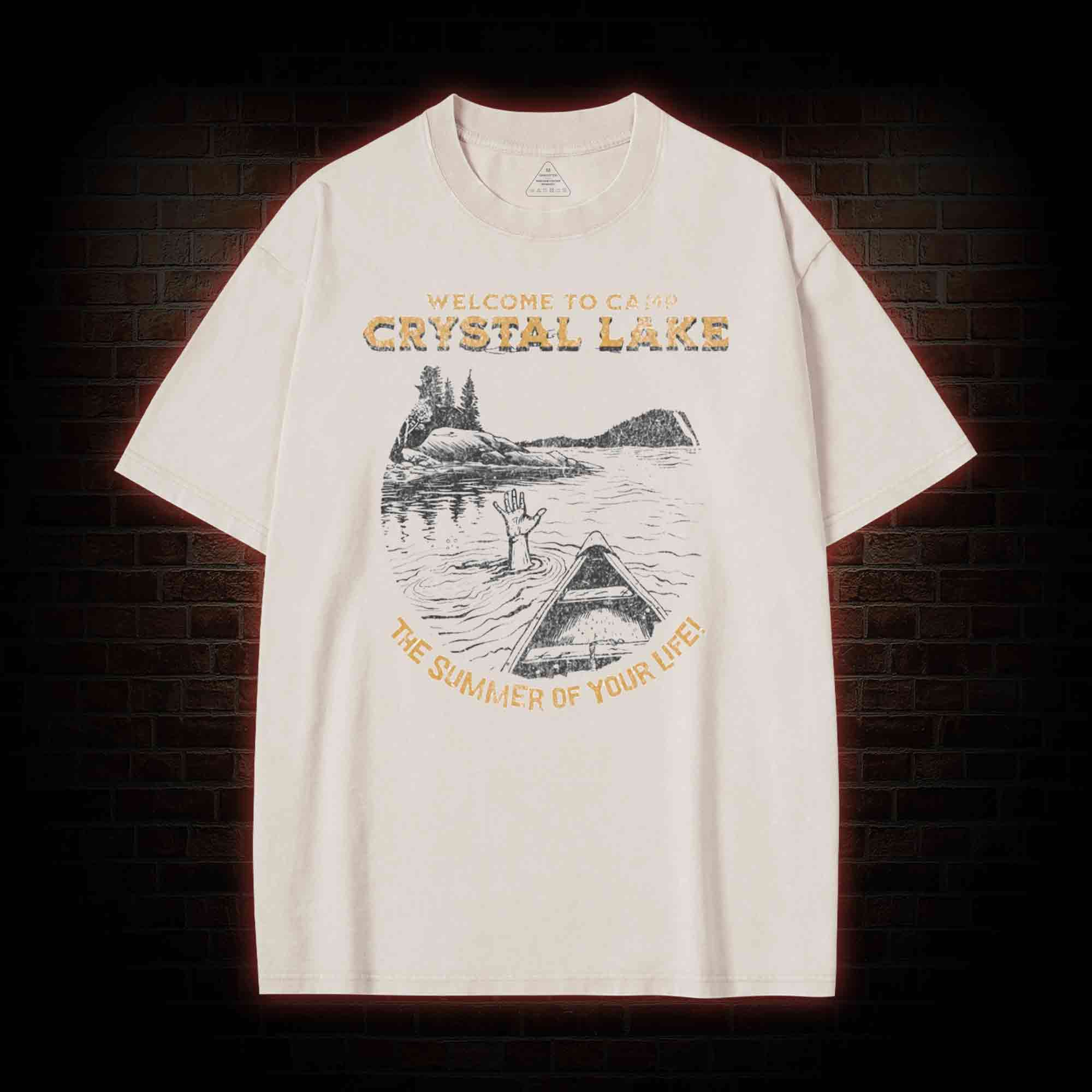 Camp Crystal Lake Washed T-shirt